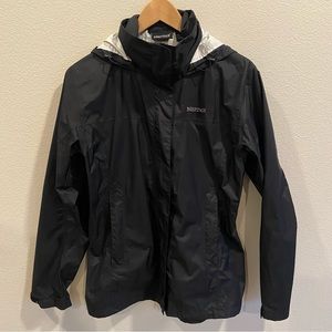 Marmot Black Rain Jacket Womens Medium